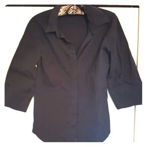 Stylish black blouse